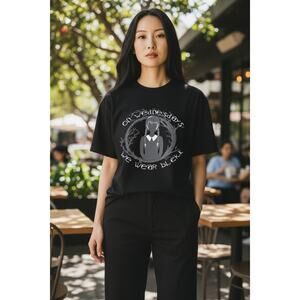 Wednesday Addams Tee “On Wednesdays We Wear Black” – Girls‎ XL (14/16) – NWT